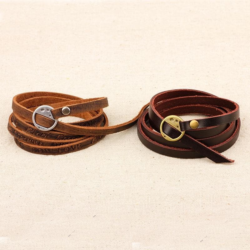 Bracelet Steampunk - Peace & Love-Passion Steampunk