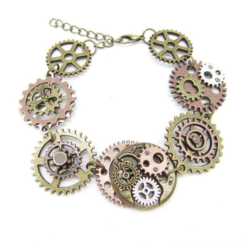 Bracelet Steampunk - Gears-Passion Steampunk