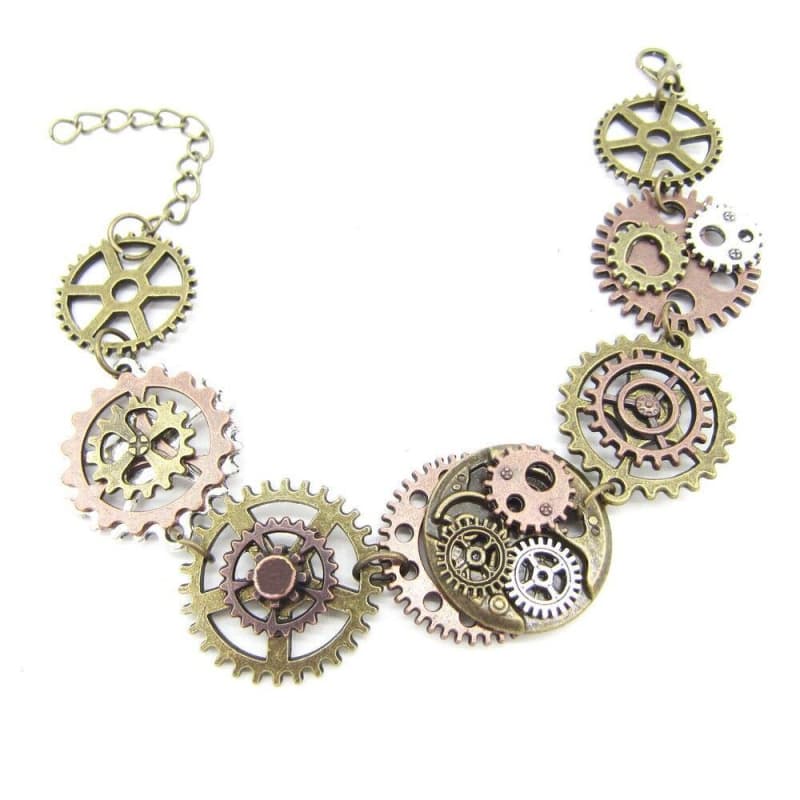 Bracelet Steampunk - Gears-Passion Steampunk