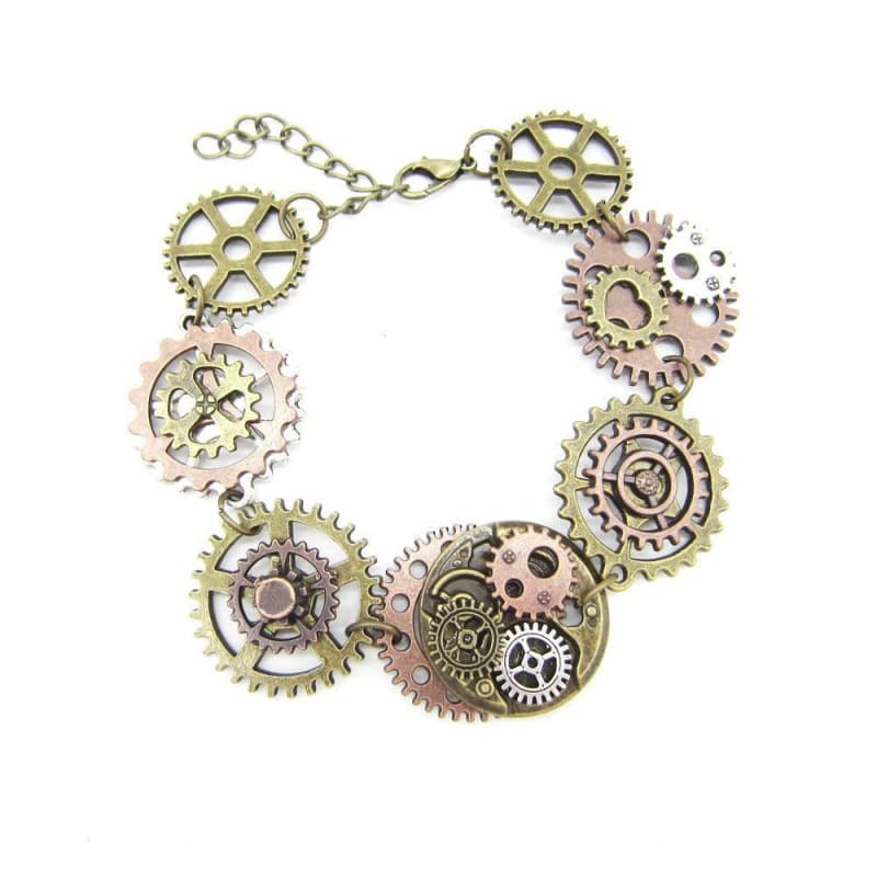 Bracelet Steampunk - Gears-Passion Steampunk