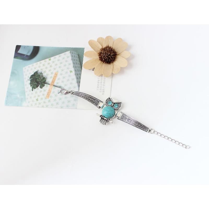 Bracelet Steampunk - Petit Hibou-Passion Steampunk