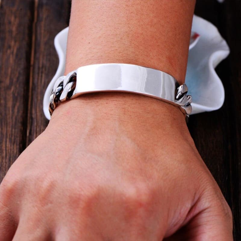 Bracelet Gourmette Punk-Passion Steampunk
