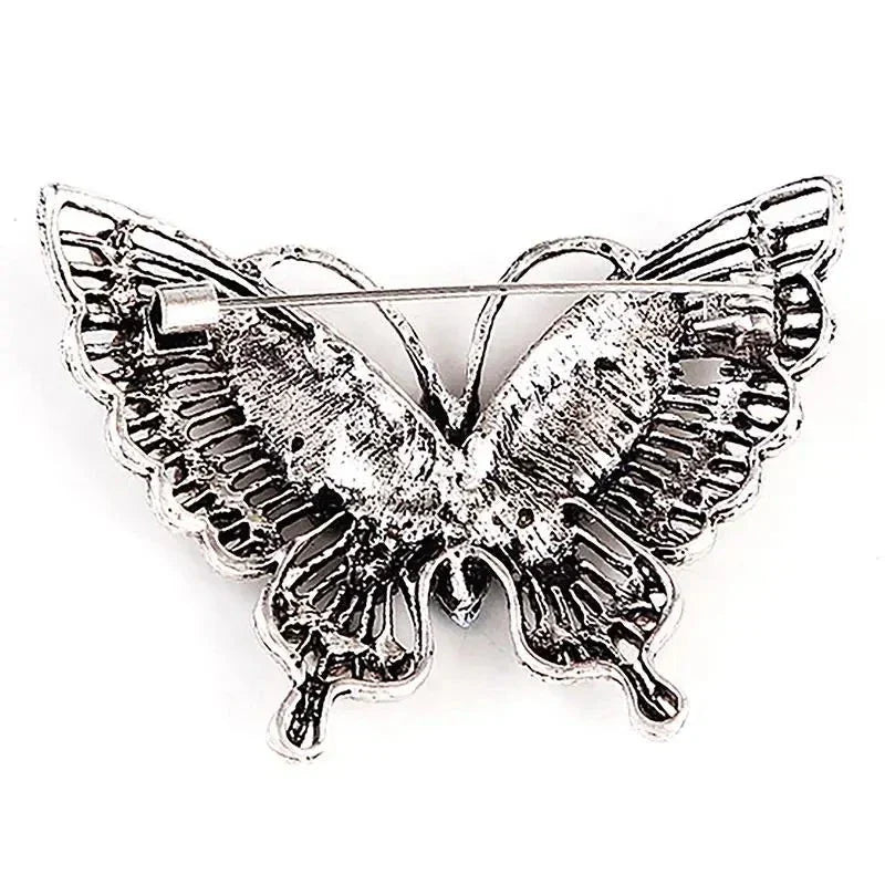 Broche Ancienne - Papillon Vintage-Passion Steampunk