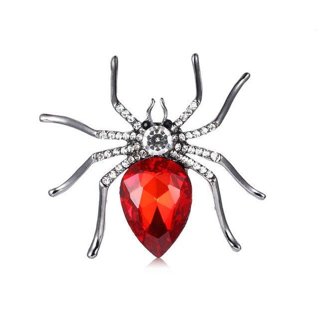 Broche Araignée Swarovski Steampunk-Passion Steampunk
