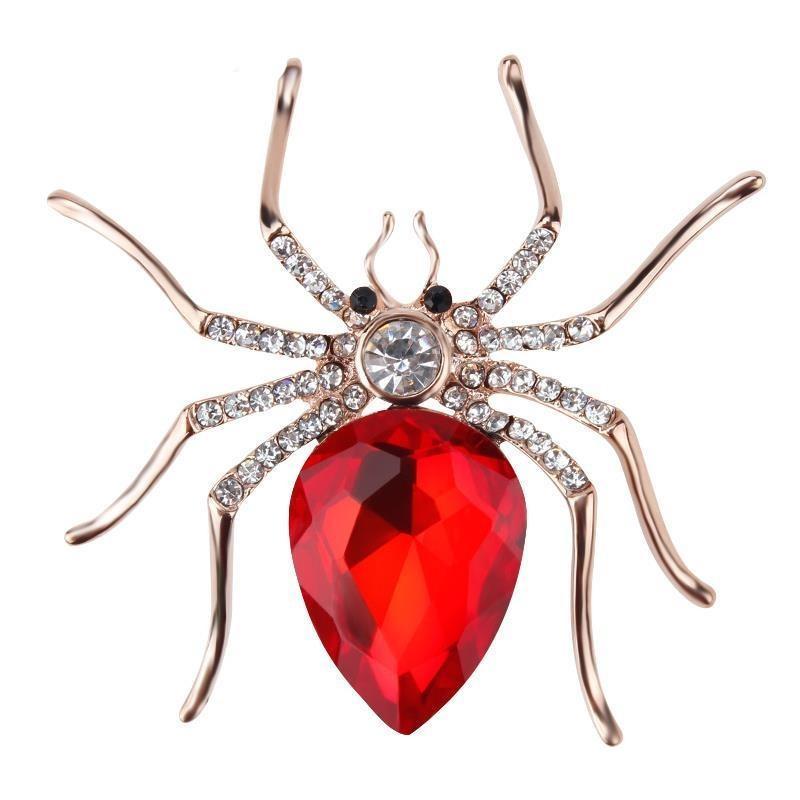 Broche Araignée Swarovski Steampunk-Passion Steampunk