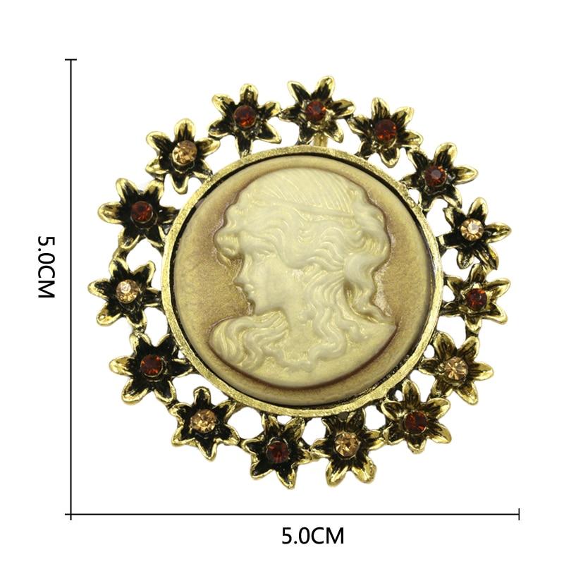 Broche Steampunk - Camée Étoilé-Passion Steampunk