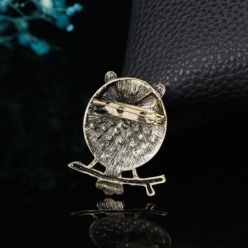 Broche Chouette - Bébé Hululant-Passion Steampunk
