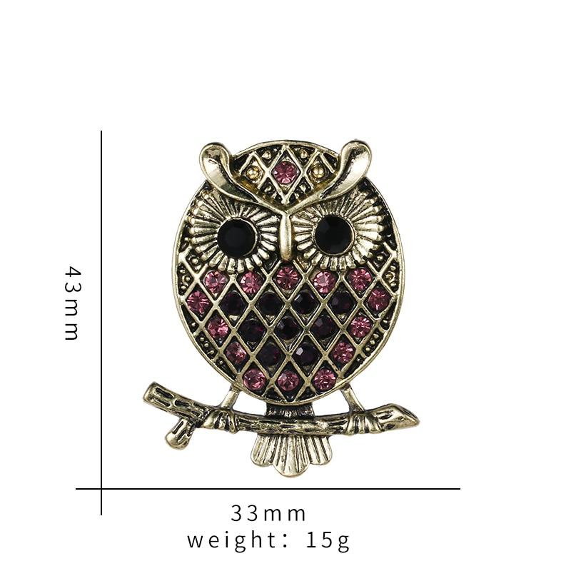 Broche Chouette - Bébé Hululant-Passion Steampunk