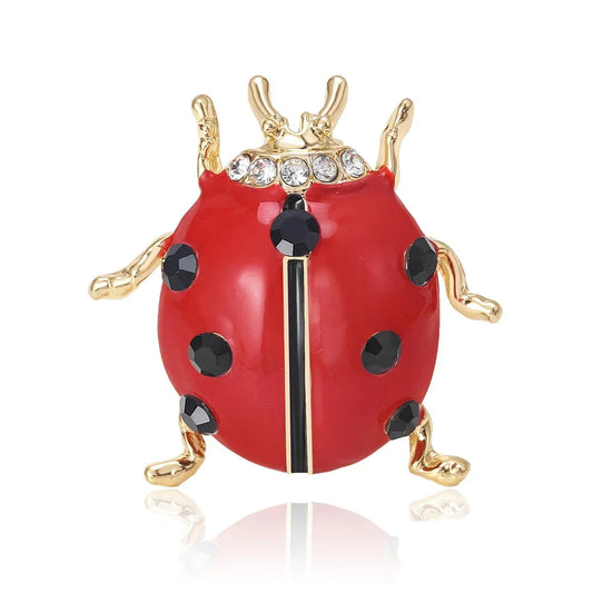 Broche Coccinelle - Ladybug-Passion Steampunk