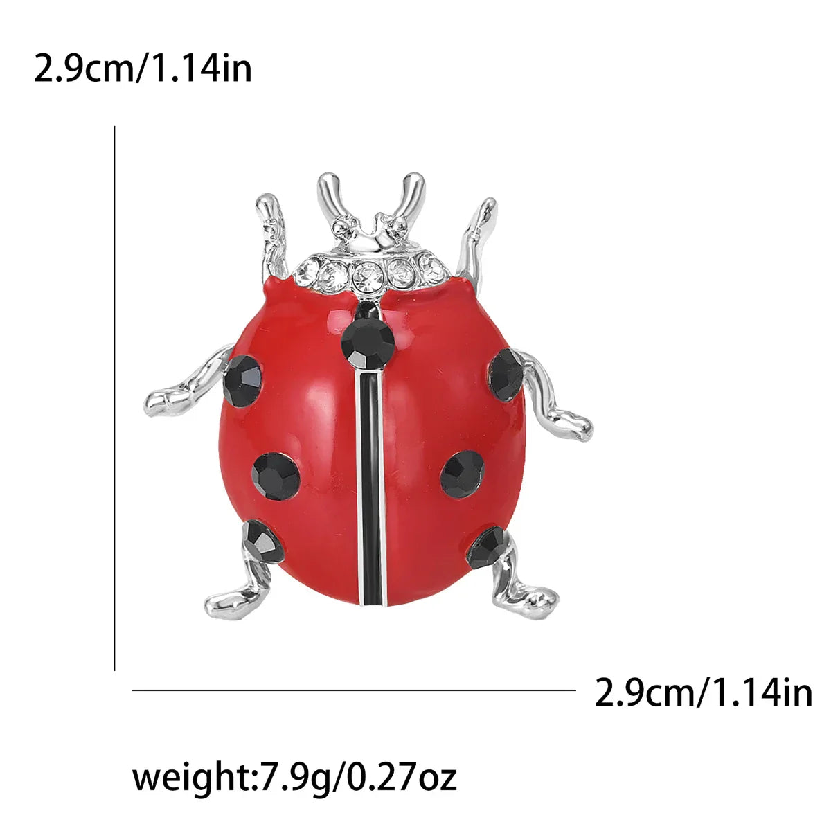 Broche Coccinelle - Ladybug-Passion Steampunk