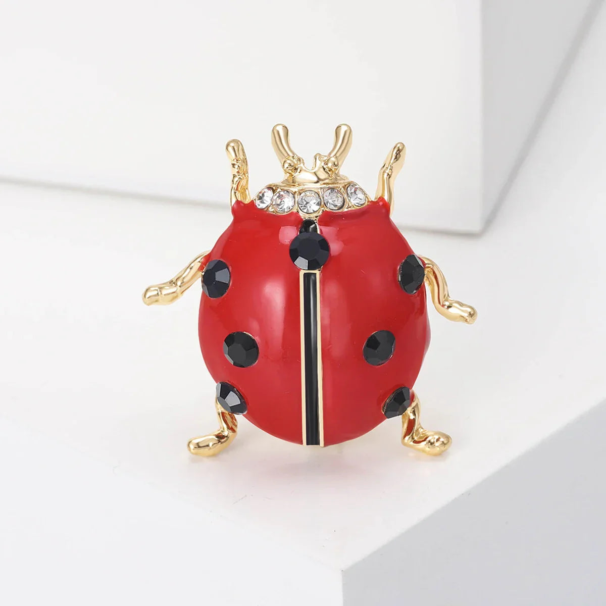 Broche Coccinelle - Ladybug-Passion Steampunk