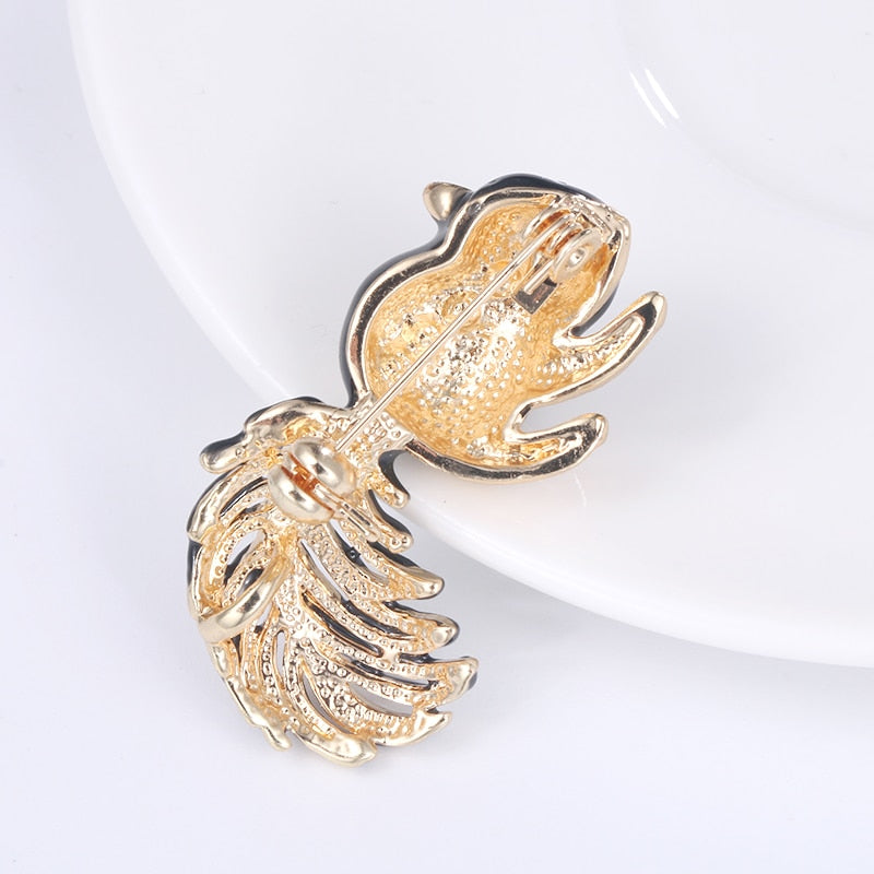 Broche Steampunk - Ecureuil-Passion Steampunk