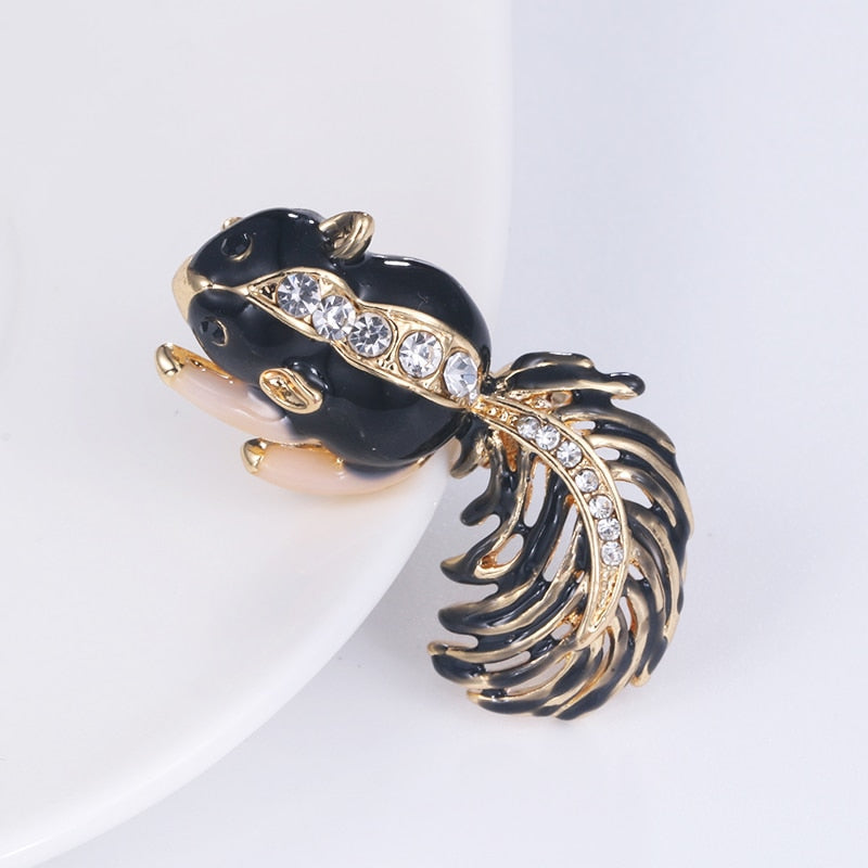 Broche Steampunk - Ecureuil-Passion Steampunk