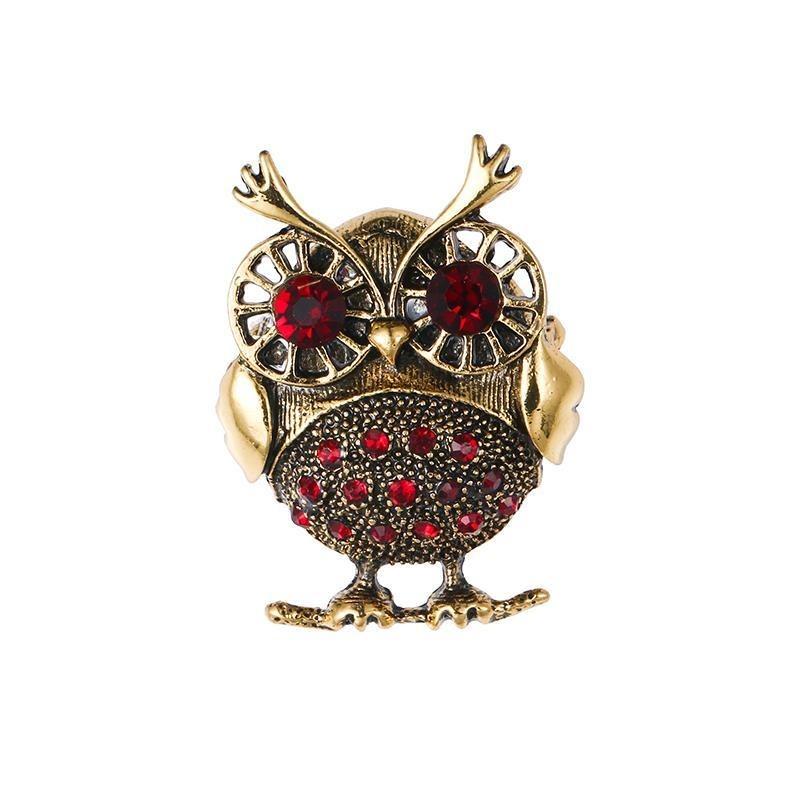Broche Hibou - P'tit Bout Mécanique-Passion Steampunk
