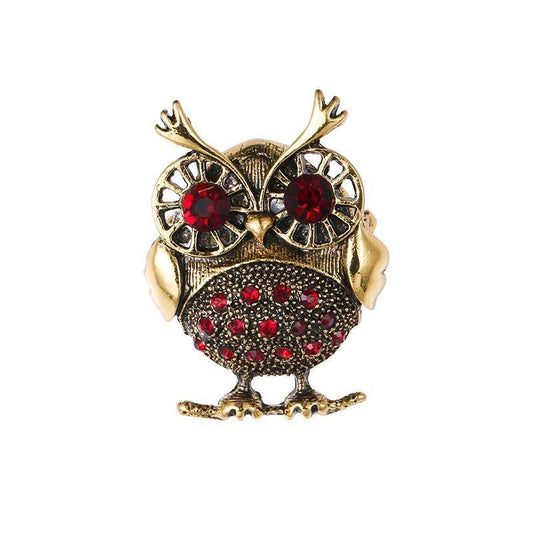 Broche Hibou - P'tit Bout Mécanique-Passion Steampunk