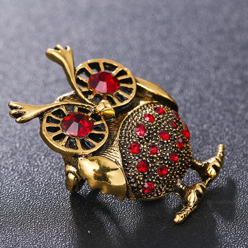 Broche Hibou - P'tit Bout Mécanique-Passion Steampunk