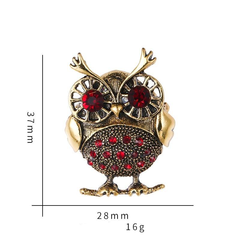 Broche Hibou - P'tit Bout Mécanique-Passion Steampunk