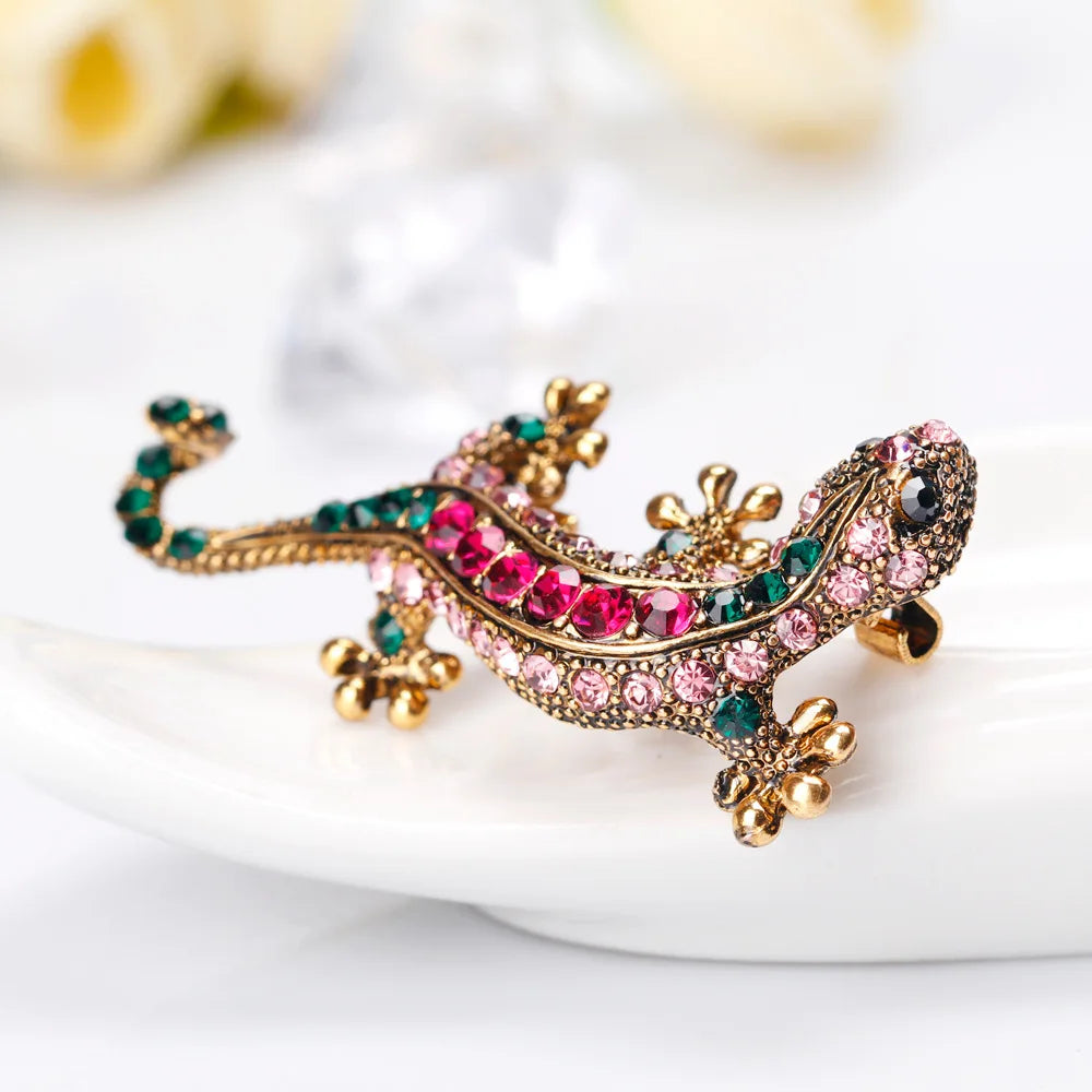 Broche Lézard Steampunk-Passion Steampunk