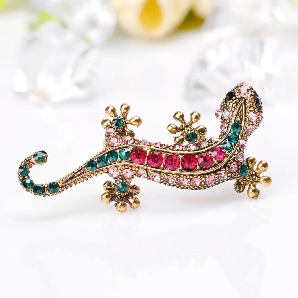 Broche Lézard Steampunk-Passion Steampunk
