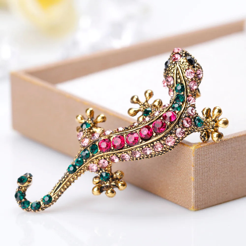 Broche Lézard Steampunk-Passion Steampunk
