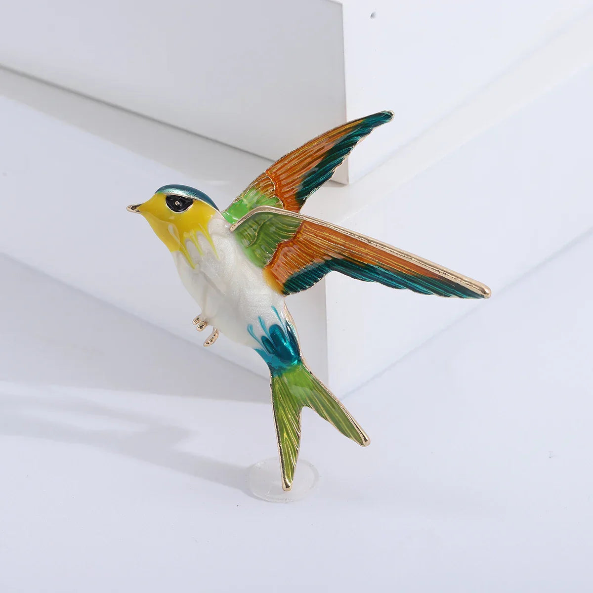 Broche Oiseau Ancienne - Chant Vintage-Passion Steampunk