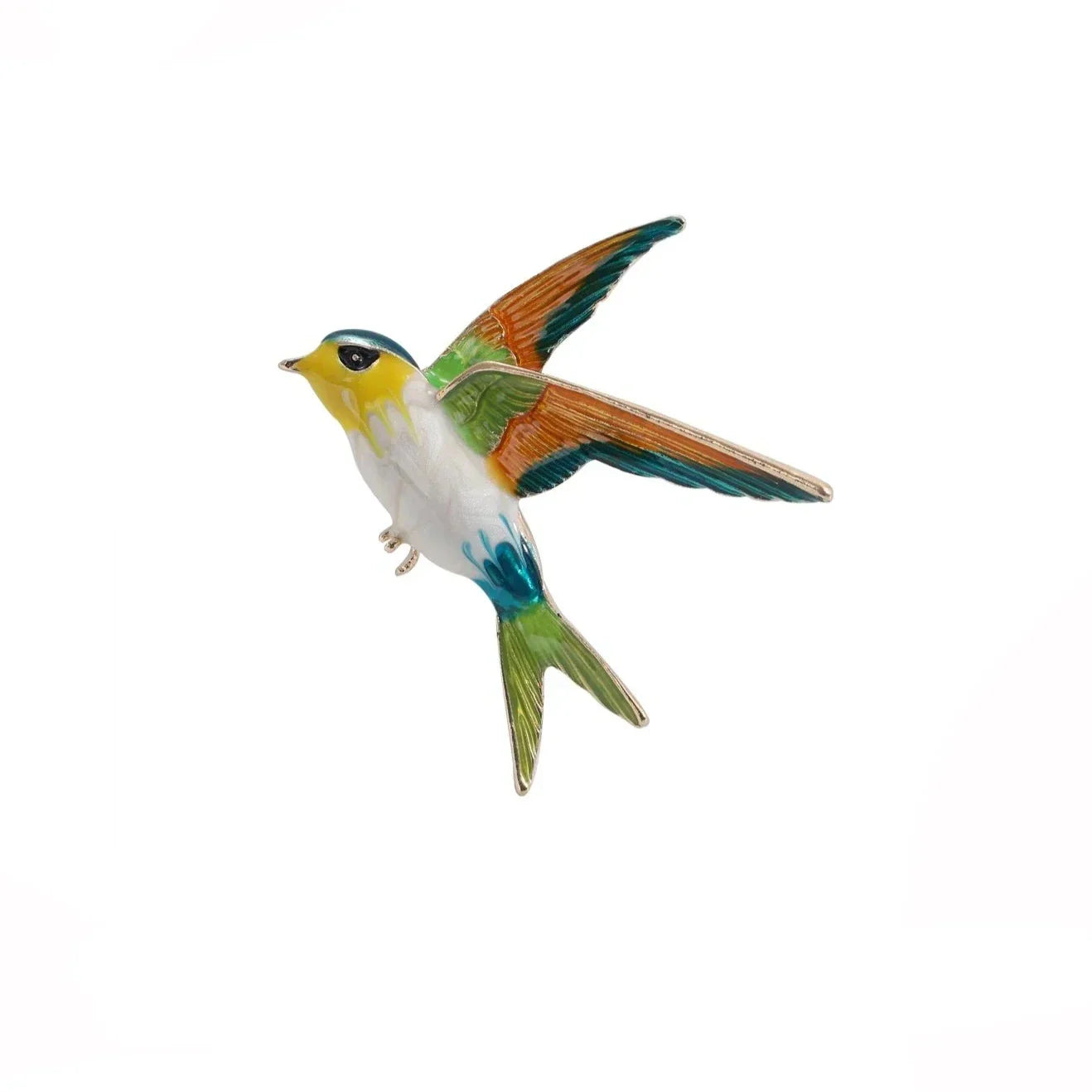 Broche Oiseau Ancienne - Chant Vintage-Passion Steampunk