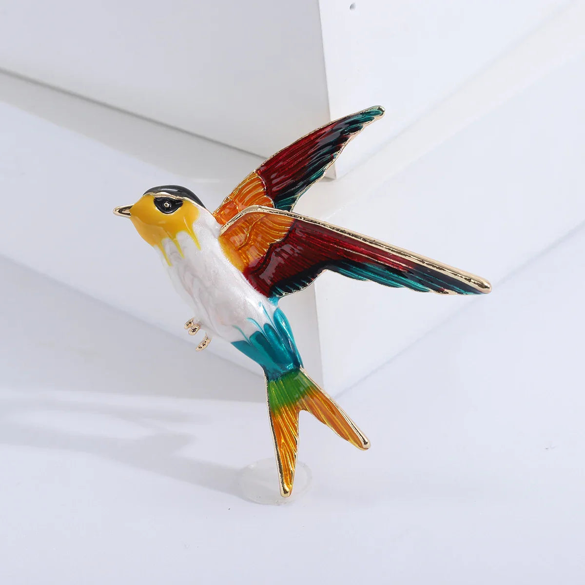 Broche Oiseau Ancienne - Chant Vintage-Passion Steampunk