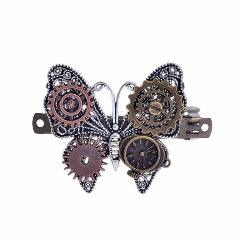 Broche Steampunk - Papillon-Passion Steampunk
