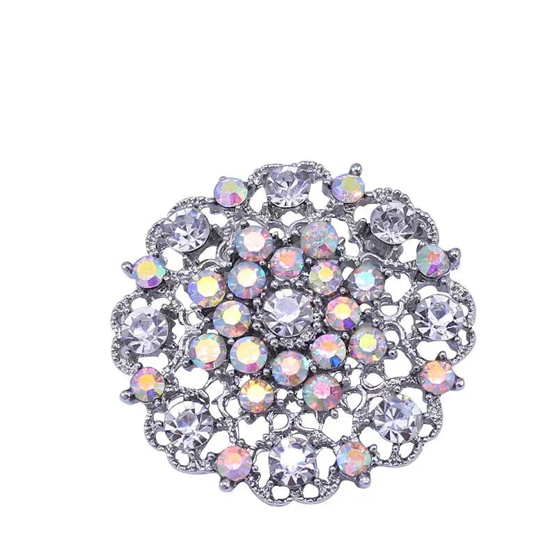 Broche Ronde Rétro-Passion Steampunk