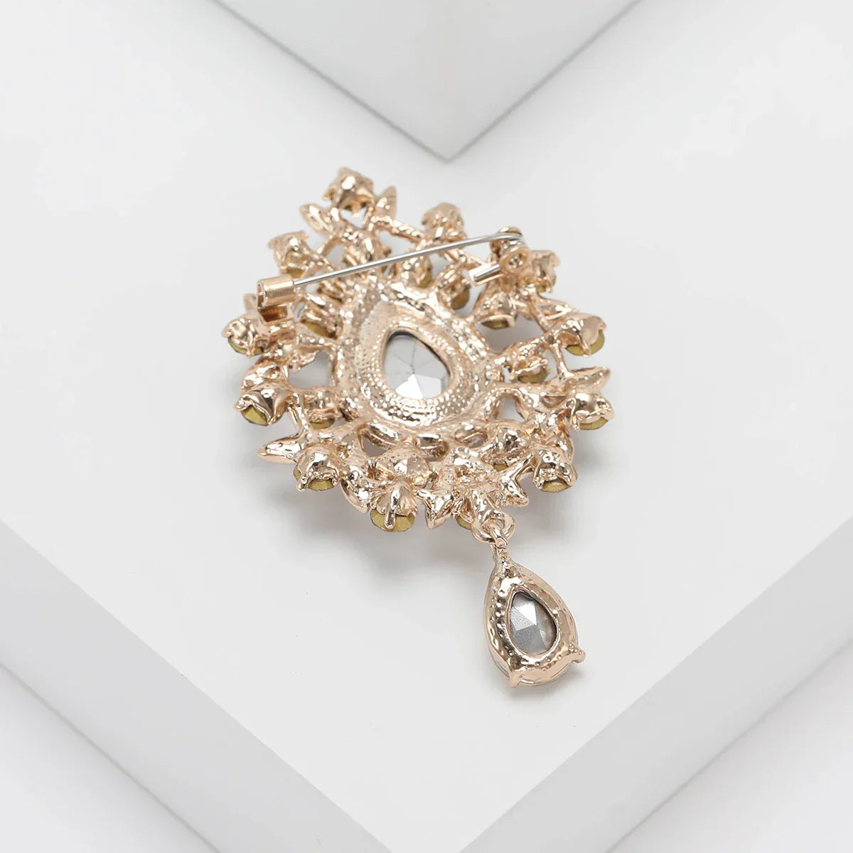 Broche Vintage Femme - Cristal Vintage-Passion Steampunk