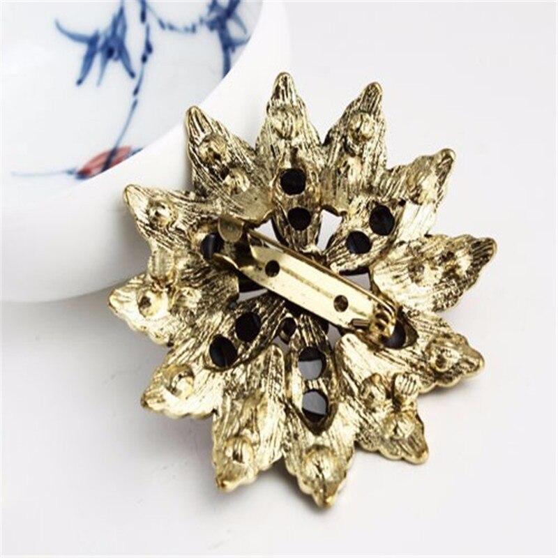 Broche Vintage - Fleur Steampunk-Passion Steampunk
