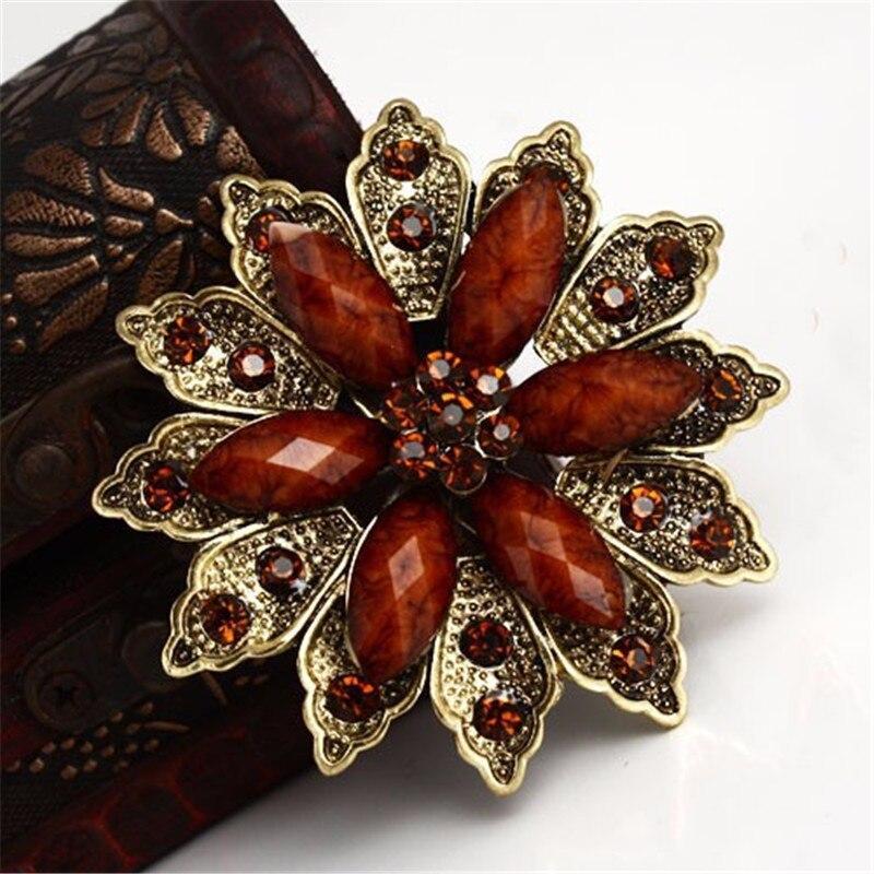 Broche Vintage - Fleur Steampunk-Passion Steampunk