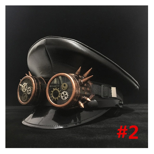 Casquette Steampunk - Officier Allemand-Passion Steampunk