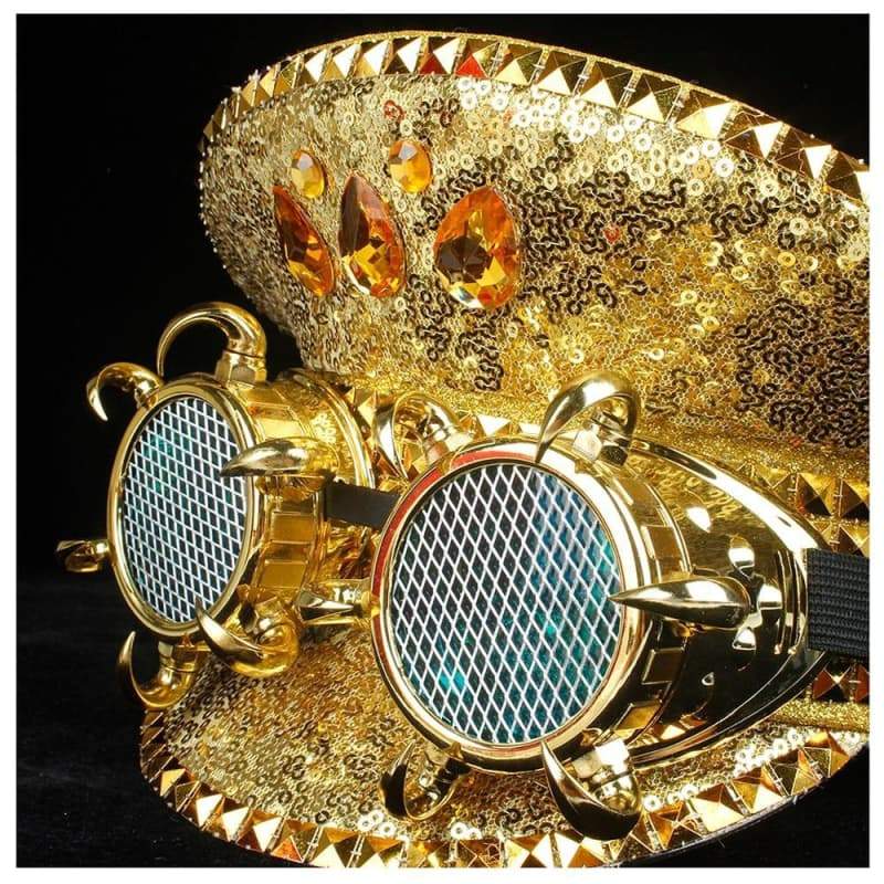 Casquette Steampunk - Golden Police-Passion Steampunk