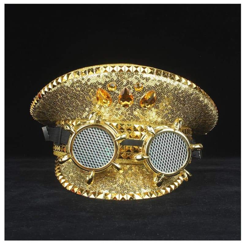 Casquette Steampunk - Golden Police-Passion Steampunk