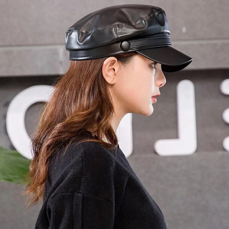Casquette Cuir Femme - Marina Raskova-Passion Steampunk