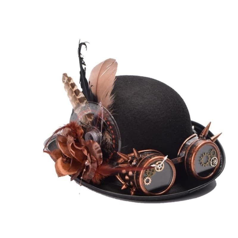 Chapeau Plume - Colette Royale-Passion Steampunk