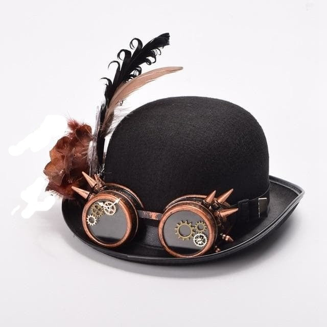 Chapeau Plume - Colette Royale-Passion Steampunk
