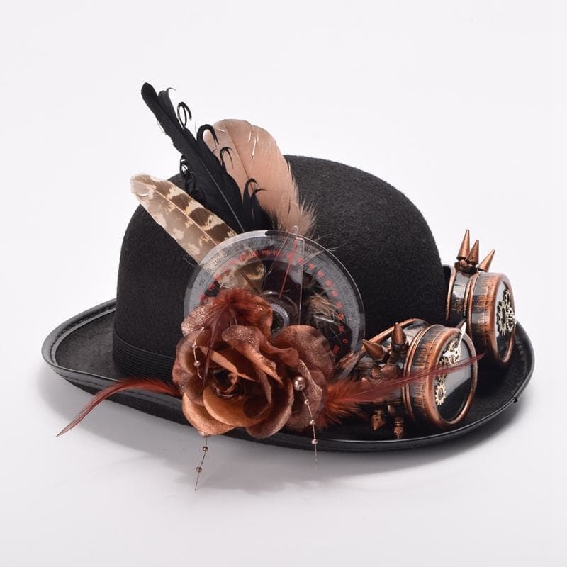 Chapeau Plume - Colette Royale-Passion Steampunk