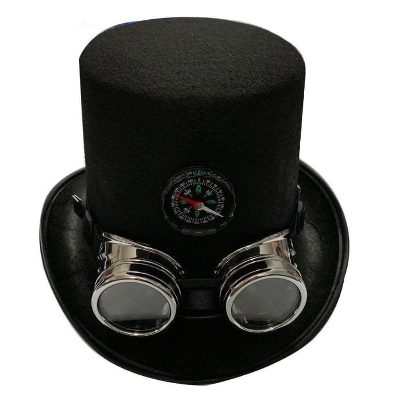 Chapeau Haut de Forme avec Lunette - Brendan Doyle-Passion Steampunk