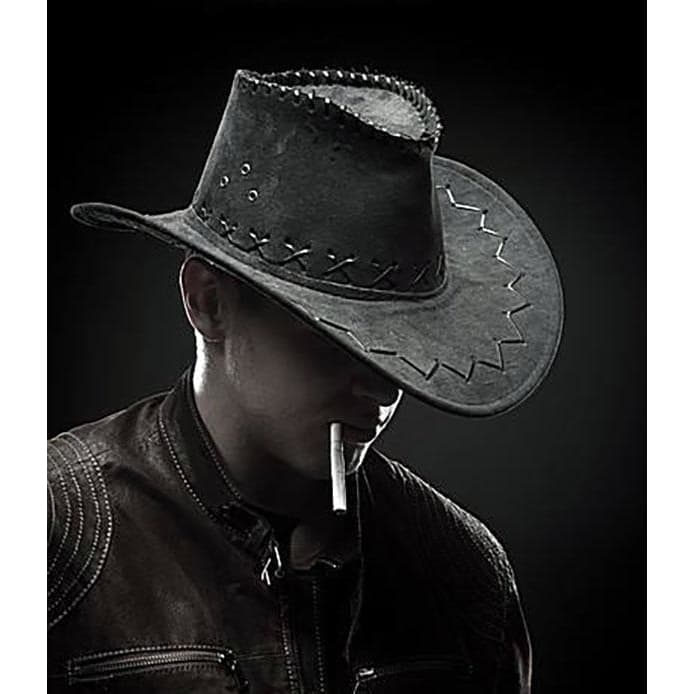 Chapeau Cowboy Cuir - WestPunk-Passion Steampunk