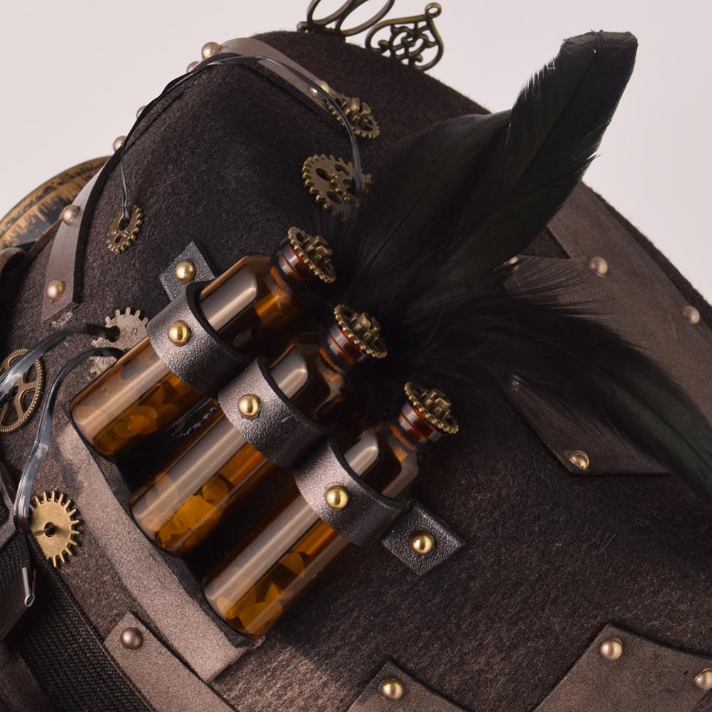 Chapeau d' Aventurier Steampunk - Allan Quartermain-Passion Steampunk