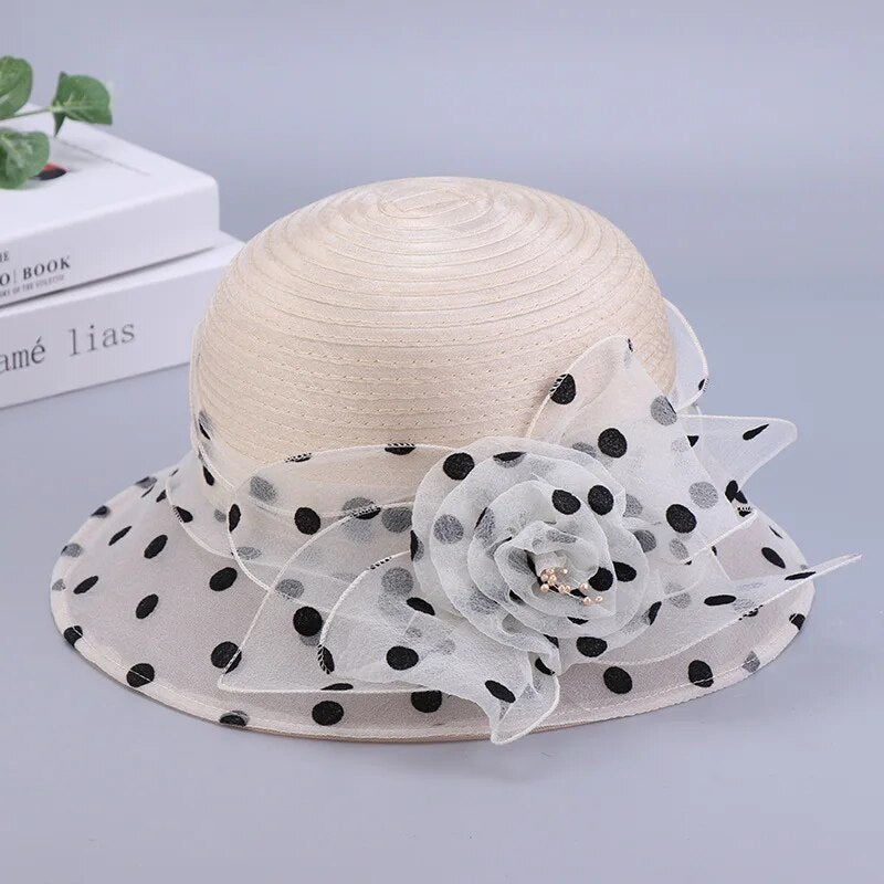 Chapeau de Soleil Vintage Femme - Garden Party-Passion Steampunk