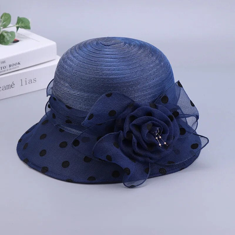 Chapeau de Soleil Vintage Femme - Garden Party-Passion Steampunk