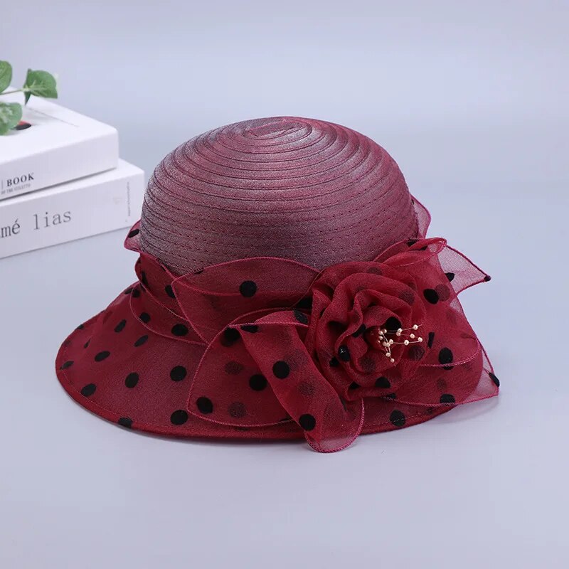 Chapeau de Soleil Vintage Femme - Garden Party-Passion Steampunk