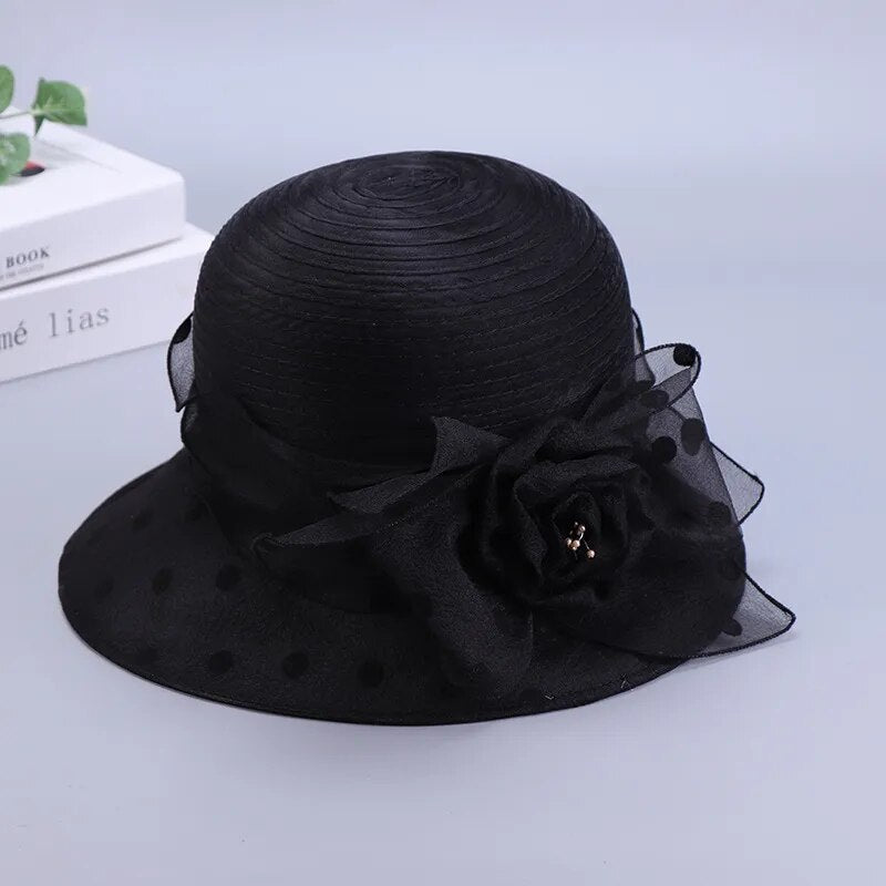 Chapeau de Soleil Vintage Femme - Garden Party-Passion Steampunk