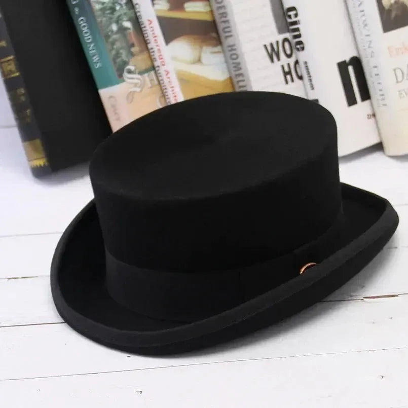 Chapeau en Feutre Homme - Haut de Forme Draco-Passion Steampunk