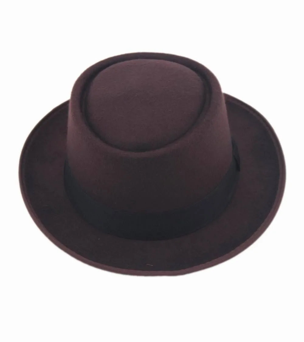 Chapeau Fedora Bord Large - Heisenberg-Passion Steampunk