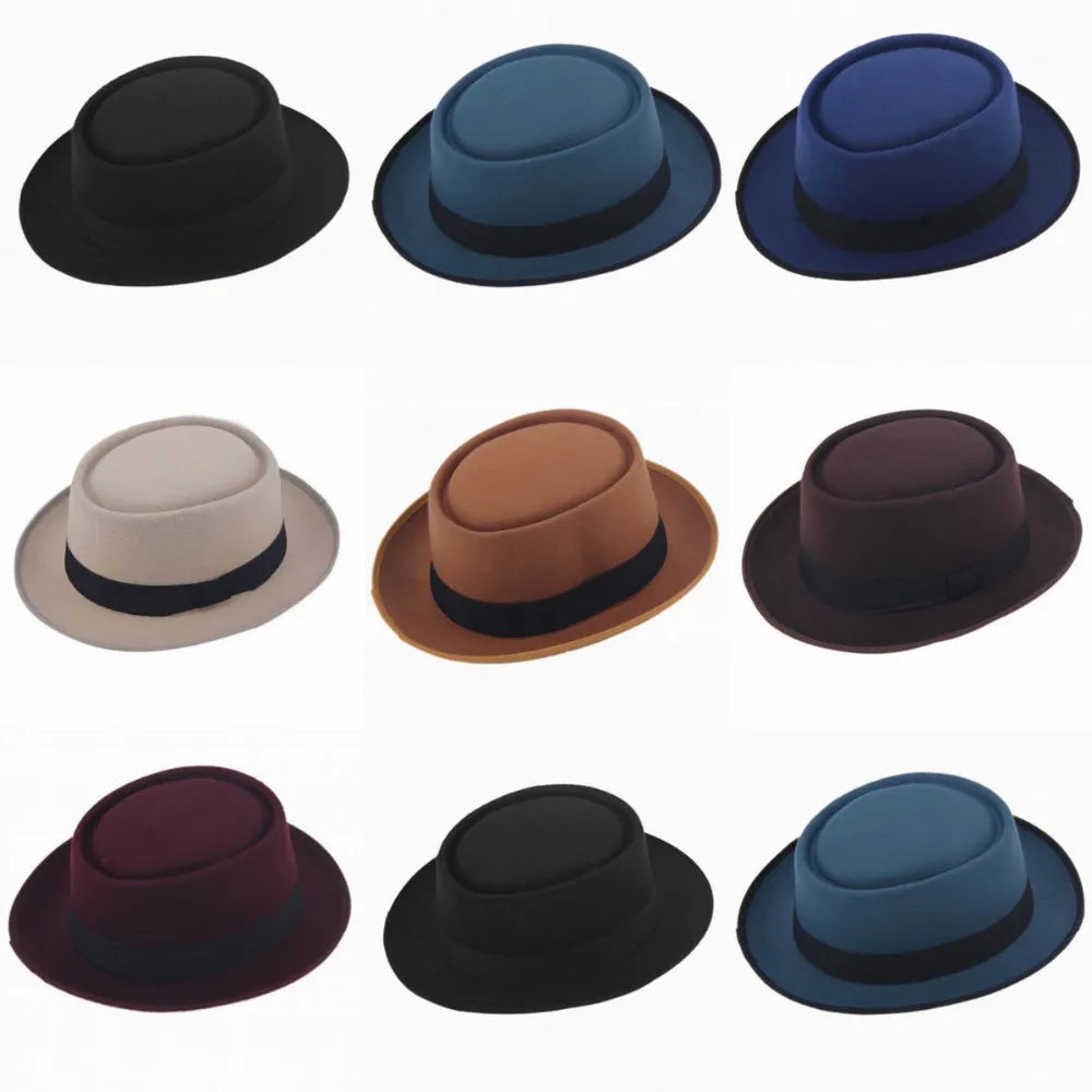 Chapeau Fedora Bord Large - Heisenberg-Passion Steampunk