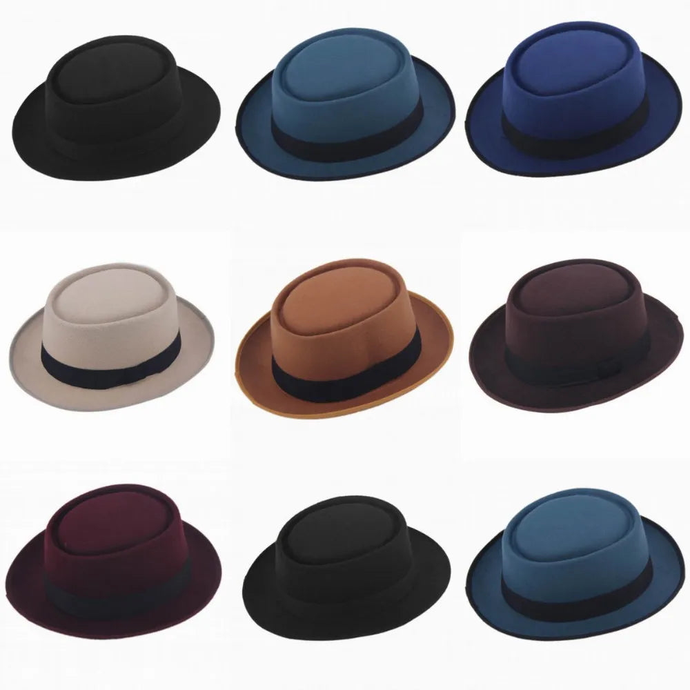 Chapeau Fedora Bord Large - Heisenberg-Passion Steampunk